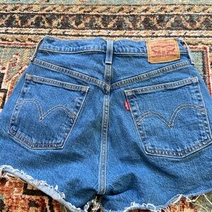 Levi's Classic Blue Jean Shorts